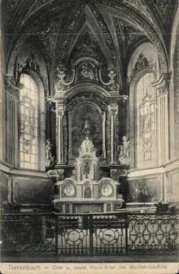 Tierenbach — Chor u. neuer Hoch-Altar der Wallfahrtskirche
