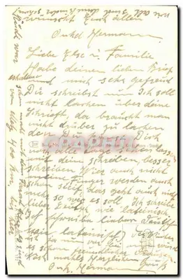 Narcyza i pączki klonu — kartka pocztowa z witań Bożego Narodzenia — wydawca nieznany — Rewers