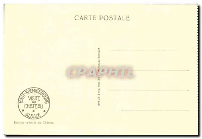 Haut-Kœnigsbourg — Sala das Festas — Edição especial do Castelo — Verso