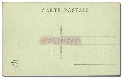 Ribeauvillé - Torre da Bruxa — editor Bergeret, Strasbourg, n°22 — Verso