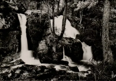 Cascata do Lago de Alfred (Haut-Rhin) — Editor: Brard, Belfort — Número de série: 33