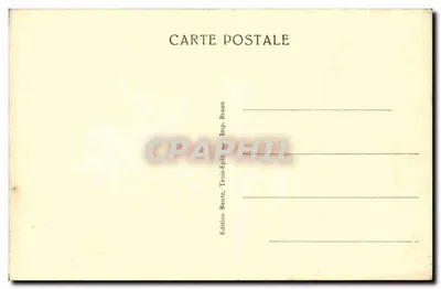 Trois-Épis — Parte central — A igreja e a postagem — Verso