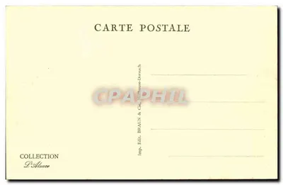 Colmar — A Lauch — Editor Braun & Cie, Mulhouse-Dornach — Verso