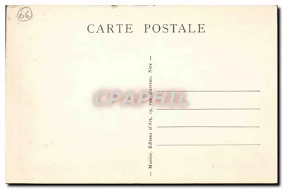 Cannes — Statua Edwarda VII i Kasyno Miejskie — Munier, Nice — Rewers