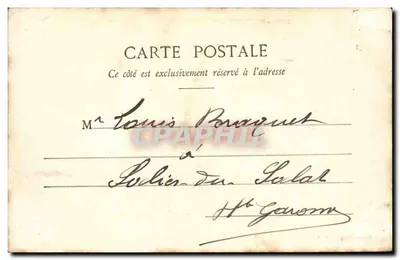 CANNES - Onde e Monti dell'Esterel — Edizione Gilletta, n° 479 — Verso