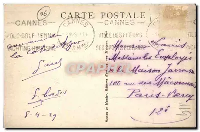CANNES — Widok ogólny — RM — nr 2678 — Rewers
