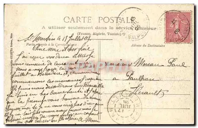 Vallei van de Yésubie — St-Martin-Yésubie — Uitgave Giletta, Nizza, n°1239 — Achterkant