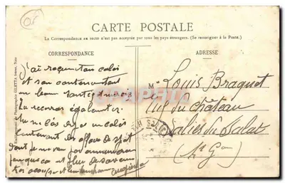 Nice - Boulevard Mac-Mahon — Collection Artistique, n°104 — Wydawnictwo Giletta, Nice — Rewers