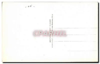 Nice, Promenada Anglijska i Wzgórze Baron — Munier, n°343 — Rewers
