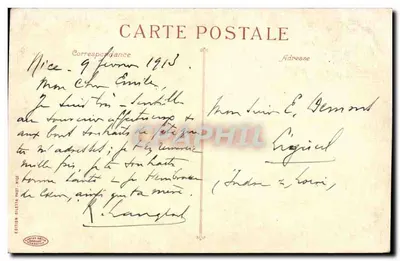 Nizza - Promenade des Anglais - Uitzicht op het portaal - Edities Giletta Fot. Nizza — Achterkant
