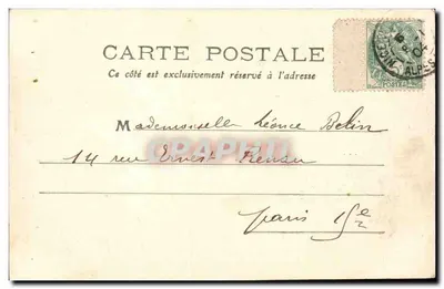 NICE - Wspinaczka na schodach jaskini - Palmy — F. Clesuit, nr 314 — Rewers
