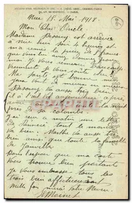 NICE — Avenue Masséna — Jhot, n°890 — Rückseite