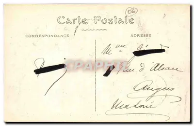 Nice — Régina Palace — Wydawca: J. B. Beard, Nice, nr 171 — Rewers