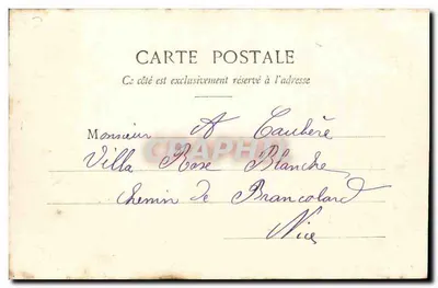CANNES - Velho Castelo St-Honorat — fot. Nice, n° 422 — Verso