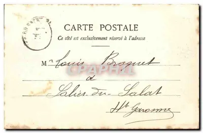 Cannes - Île et Château St-Honorat — Édition Gilletta, phot. Nice, n°411 — Rewers