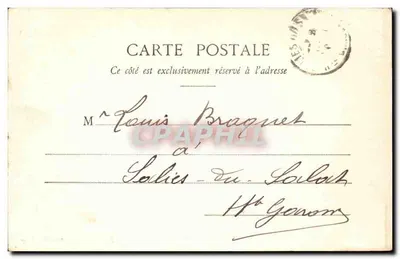CANNES - Hermitage von St-Cassien — Edition Grillet, Foto Nice, Nr. 431 — Rückseite