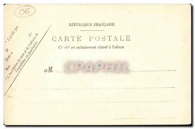 CANNES — Le Port vu de la mer — LL. n° 562 — Rewers