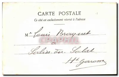 CANNES - Cours i Croisette — Wydawnictwo Gilettas, fot. Nice, nr 415 — Rewers