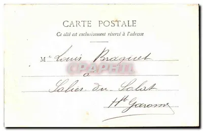 CANNES - Zamek - Wyspa św. Honorata — Wydawnictwo Giletta, fot. Nice, nr 402 — Rewers
