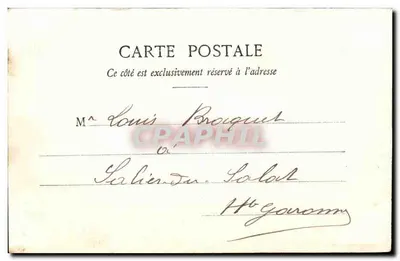 Cannes — Bulwar Croisette — Mont-Chevalier — Wydawnictwo Giletta, fot. Nice, nr 400 — Rewers