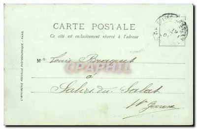 CANNES — Le séchage des Filets — LL. — n° 550 — Verso
