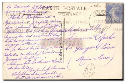 Cannes — Wyspa Ste-Marguerite — więzienie Maskara de Fer — Rewers