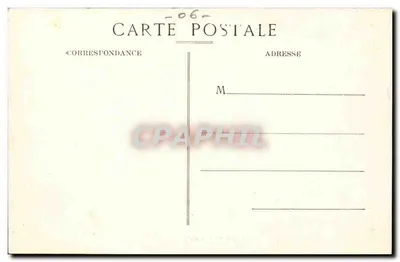 A Igreja do Suquet no monte Chevalier — Cannes — Edição Pierre Ricet, Cannes — Verso