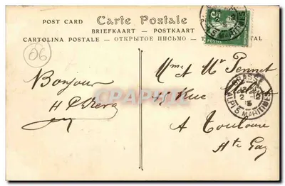 Grasse. Katedra, widok z Nowych Terrasów — ND Fot. n°189 — Rewers