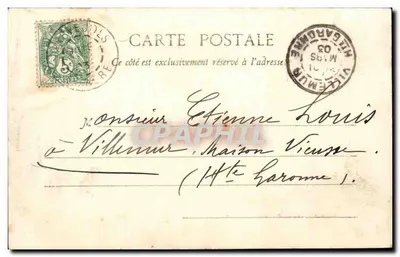 Cannes - Boulevard de la Croisette — vista do porto e das montanhas — editor P.L.M. n°38 — Verso