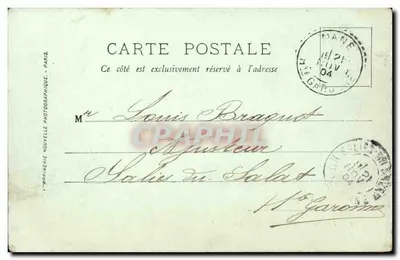 Nice — Route de l'Observatoire — LL. — A. Coudurier — Rewers