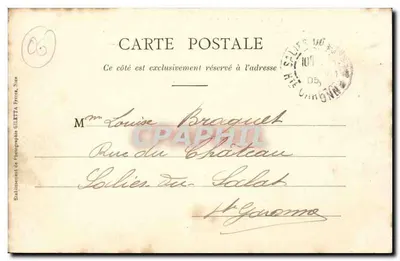 Opowieści — Dolina Paillon (Alpes-Maritimes) — Wydawnictwo Gilettà, Nice, n°1214 — Rewers