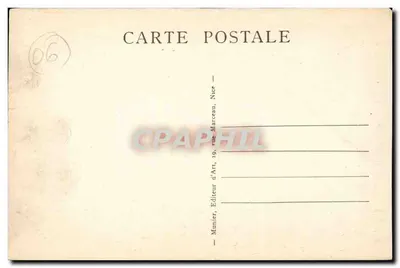 A abadia de Lérins — Mosteiro fortificado — A Costa Azul — Editor Munier, Nice — Verso