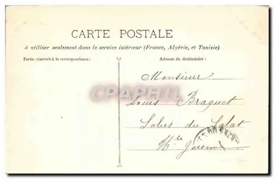 Cap Ferrat - Le Lac — Édition Giletta, phot. - Nice, n° 363 — Rewers