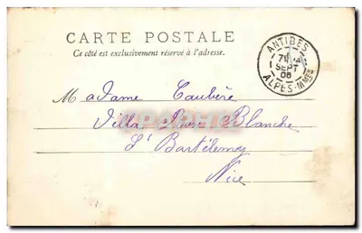 Juan-les-Pins — Het Golfo — Editie Giletta, fot., Nizza, n° 4046 — Achterkant