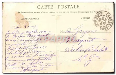 Beaulieu - Ogólny widok - Widok z Małej Afryki — Kollekcja Artystyczna, n° 328 — Rewers