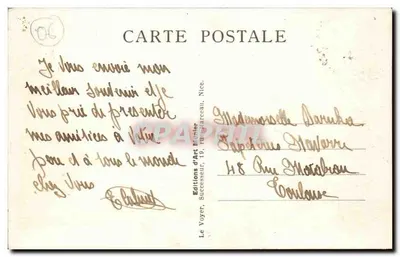 La Côte d'Azur — Bouquetières — Photo Munier, n°160 — Verso