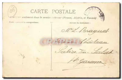 BREIL - Vale da Roya (Alpes-Marit.) — Altitude 300 m — Edição Giletta, fot. - Nîmes, n° 1179 — Verso