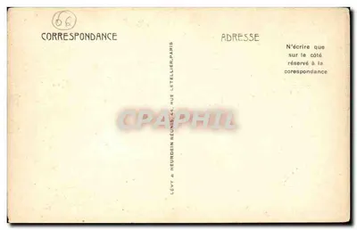 Menton — Camino florido a la Frontiera — Lévy & Neurdein, 44, rue Letellier, Paris — Reverso