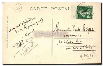 Guillaume (A.M.) — Dolina Varu — Wydawnictwo Gileta, Nice, nr 1146 — Rewers