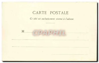 Antibes — Der Hafen & das Fort Carré — Edition Giletta, phot. Nice, n° 2845 — Rückseite
