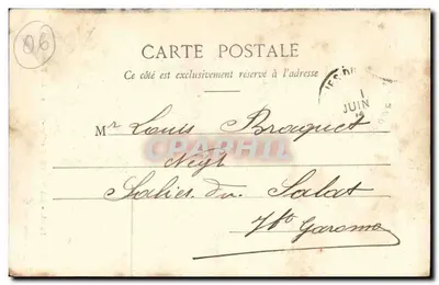 La Turbie (Alp.-Mar.) — La Fontaine — Edizione Giletta, fot. Nice, n° 1004 — Verso