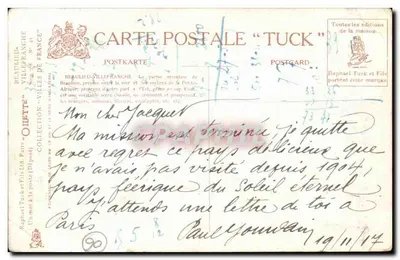 Beaulieu-Villefranche — widok panoramiczny — Gilotte — Rewers
