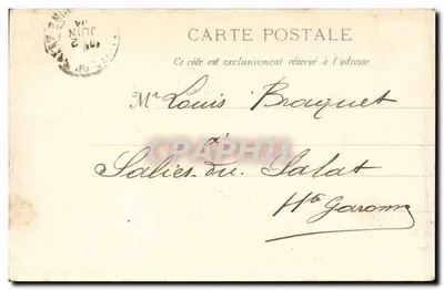 Nice - Kasyno Miejskie & Nowy Ogród — Wydawnictwo G. J. phot Nice, seria B, nr 4005 — Rewers