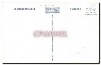 Niçoza chłopka idąca na rynek — Kraj Śródziemnego Morza — Adia, n°11344 — Rewers