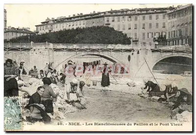 Nice - As Lavadeiras do Paillon e o Ponte Velho — Graphique, n°40