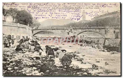 As Lavadeiras do Paillon — O Velho Ponte — D. Editor, Paris, n°40