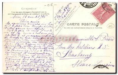 As Lavadeiras do Paillon — O Velho Ponte — D. Editor, Paris, n°40 — Verso