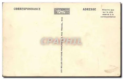 Karnawał w Nicei — A L'AGE DE L'AUTO (L. Pagliano, constr.) — Adier — Rewers