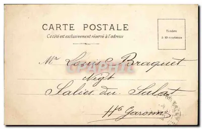 Nice. Publiczny ogród — S.J.P. 4145 SERIEN 97 — Rewers