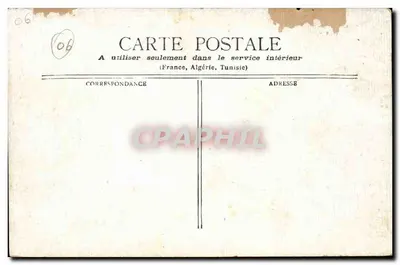 Nice — Widok na port — Wydawca: Franchet Paris — Rewers